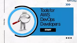 tools for aws devops d e v e l o p e r s