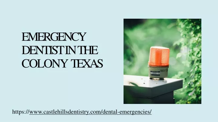 emergency dentist in the colony texas