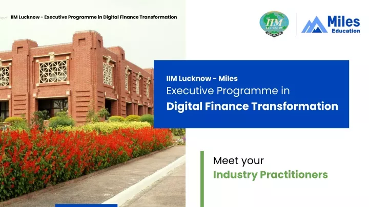 iim lucknow executive programme in digital