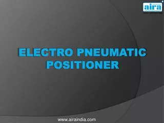 electro pneumatic positioner