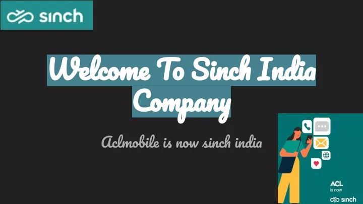 welcome to sinch india company aclmobile