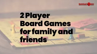 2 player board games for family and friends