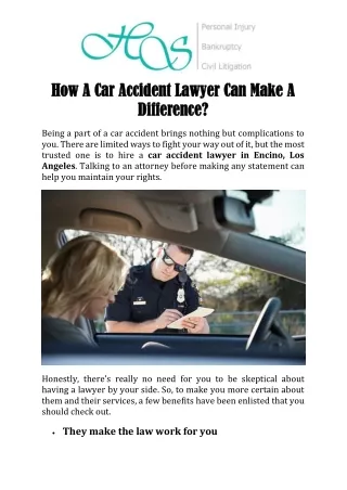 Best Car Accident Lawyer In Encino, Los Angeles | Soleimanian Law