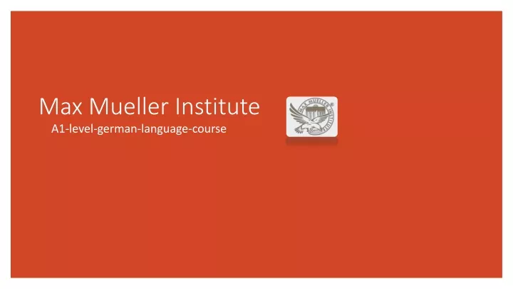 a1 level german language course