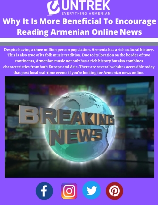 Seeking For Armenian Online News