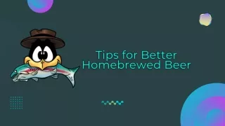 Black Bird - Tips for Better Homebrewed Beer