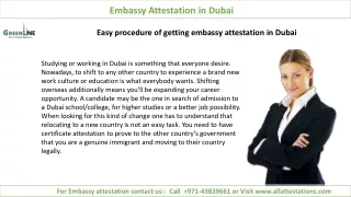 embassy attestation in dubai