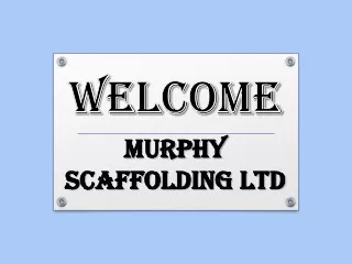 welcome