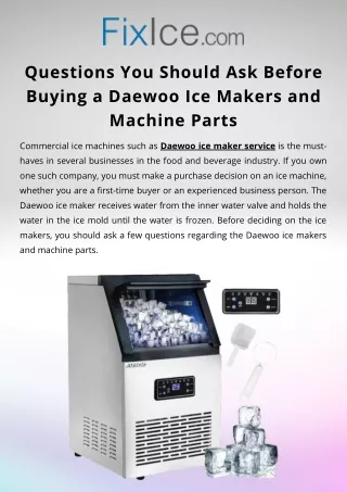 questions you should ask before buying a daewoo