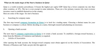 what are the main stages of the start a business