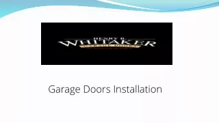 Custom Garage Doors