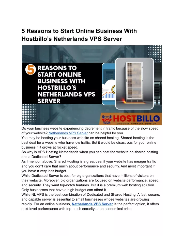 5 reasons to start online business with hostbillo