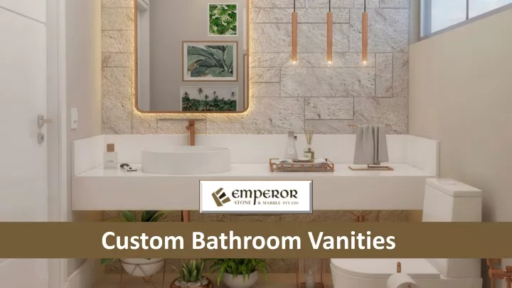 custom bathroom vanities