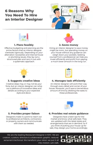 Six Reasons Why You Need To Hire an Interior Designer