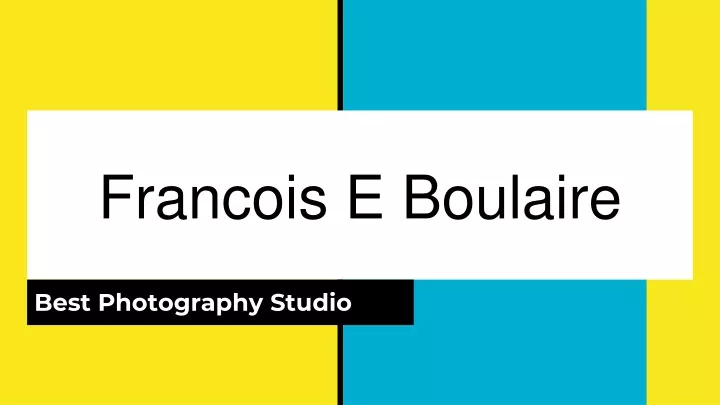 francois e boulair e