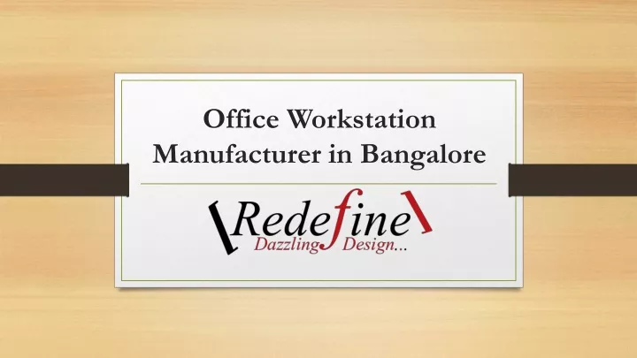 office workstation manufacturer in bangalore