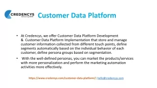 customer data platform