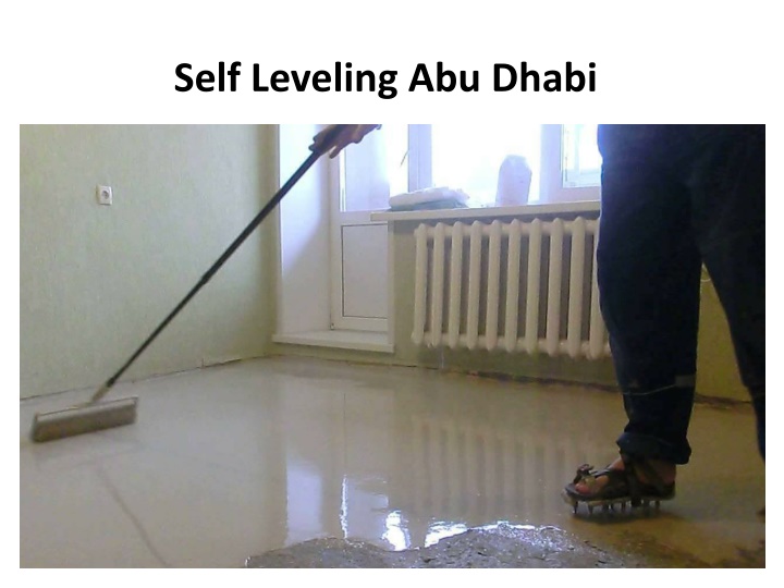 self leveling abu dhabi