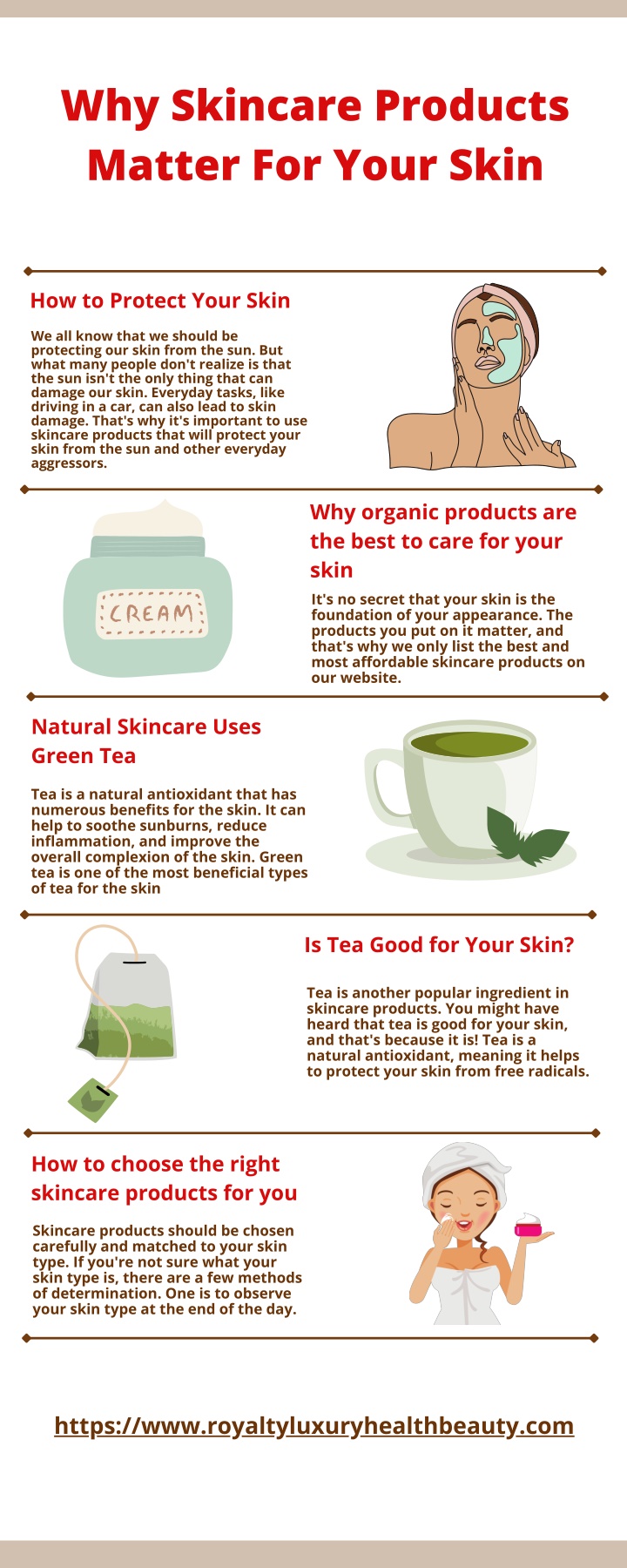 why skincare products matter for your skin