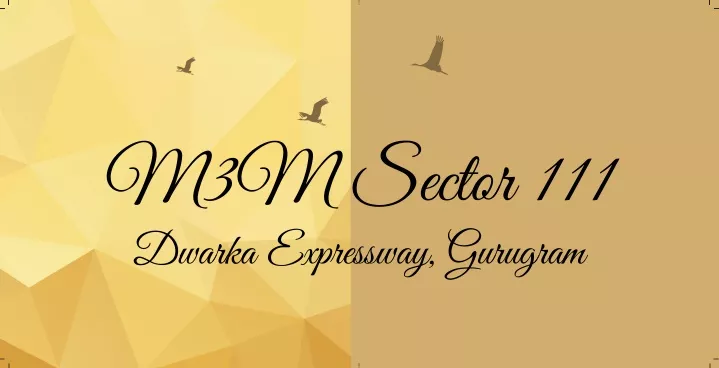 m3m sector 111 dwarka expressway gurugram