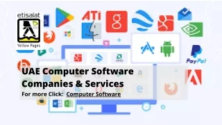 UAE Computer Software Companies & Services