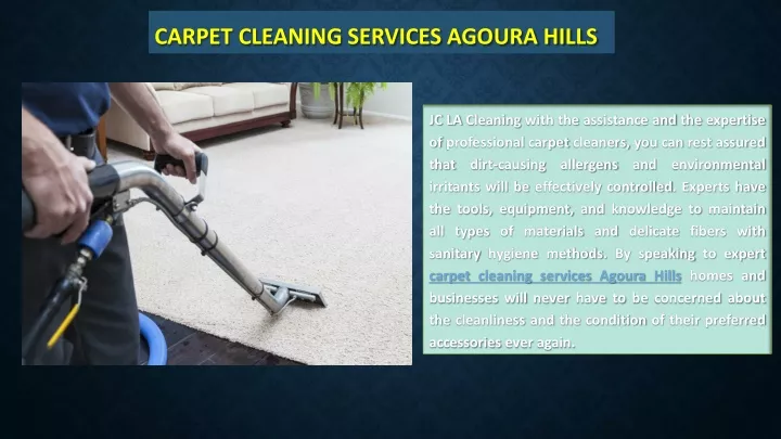 carpet cleaning services agoura hills