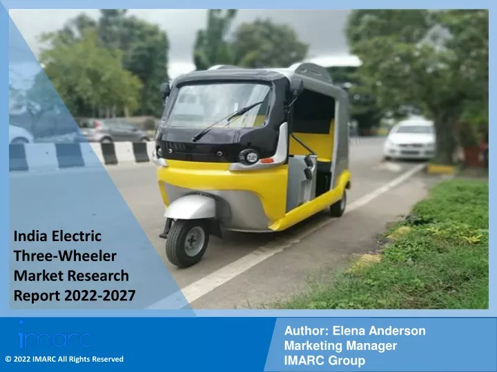 india electric three wheeler market research