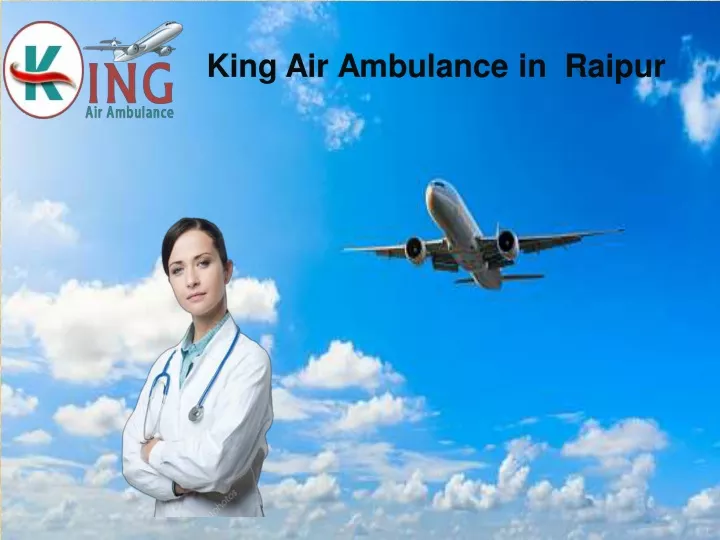 king air ambulance in raipur