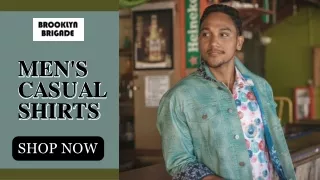 Checkout Brooklyn Brigade for Stylish Mens Casual Shirts