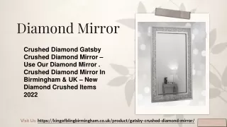 Buy New Design of Diamond Mirror in UK 2022