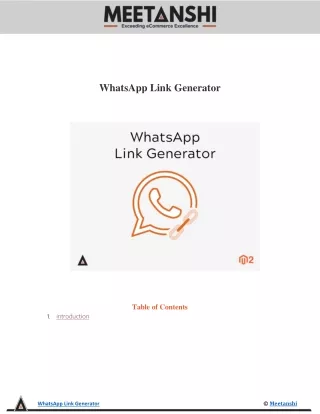 whatsapp link generator