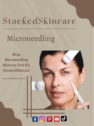 Shop Microneedling Skincare Tool Kit – StackedSkincare