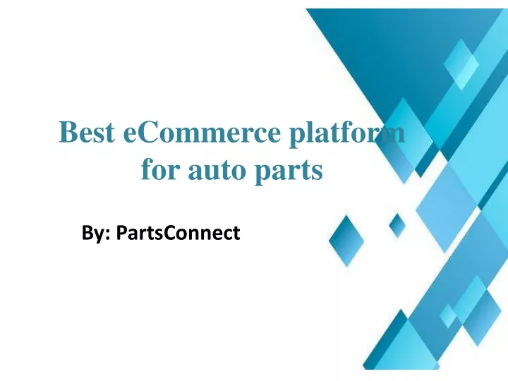 best ecommerce platform for auto parts