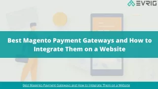 best magento payment gateways