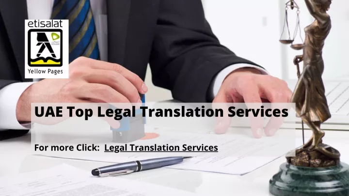 uae top legal translation services
