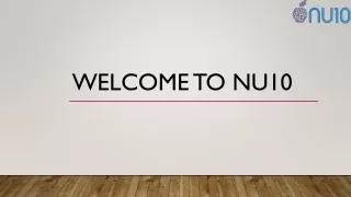 welcome to nu10