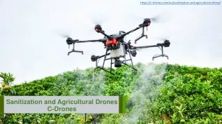 Sanitization and Agricultural Drones PPT submission