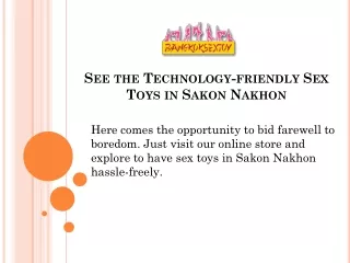 Sex Toys In Sakon Nakhon | WhatsApp Us:  66853412128