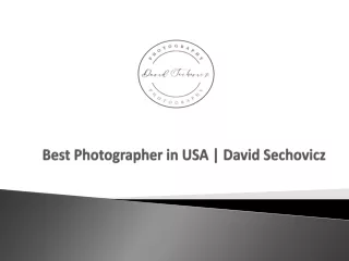 Best Photographer in USA- David Sechovicz