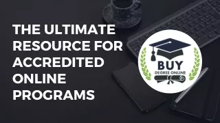 the ultimate resource for accredited online