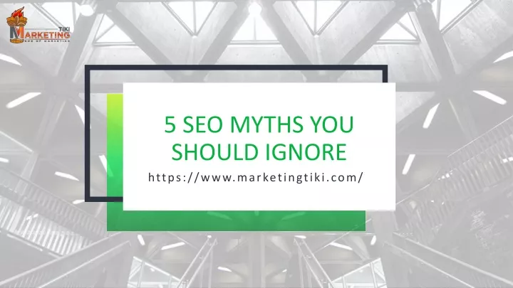 5 seo myths you should ignore