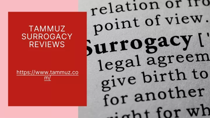 tammuz surrogacy reviews