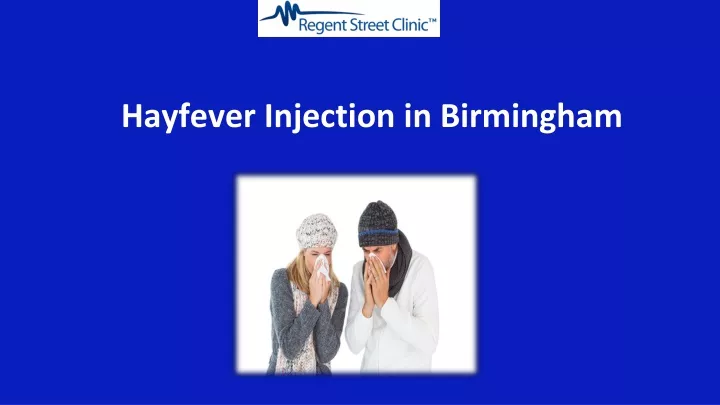 hayfever injection in birmingham