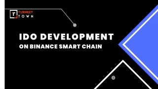ido development on binance smart chain