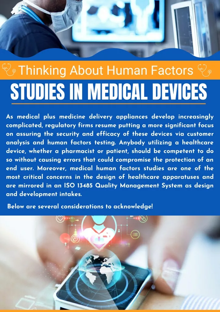 thinking about human factors studies in medical
