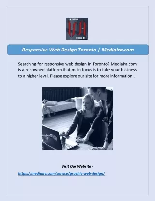 responsive web design toronto mediaira com