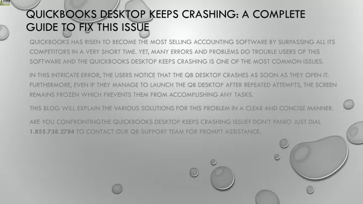 quickbooks desktop keeps crashing a complete guide to fix this issue