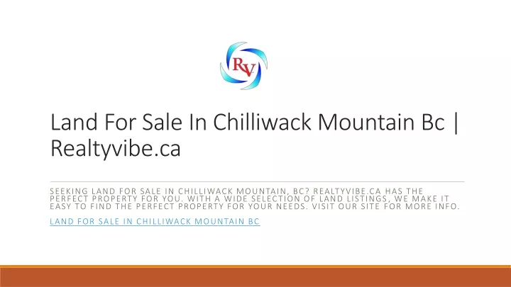 land for sale in chilliwack mountain bc realtyvibe ca