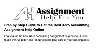 step by step guide to get the best xero