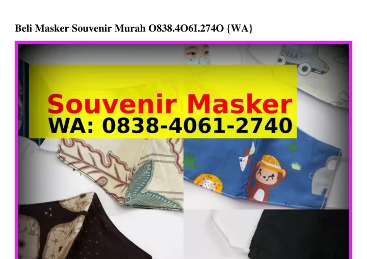 beli masker souvenir murah o838 4o6i 274o wa